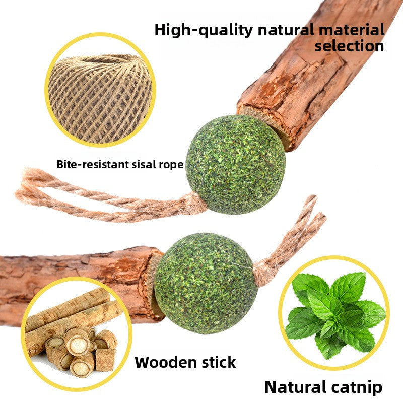 Happy Wag Catnip Chew & Play Stick