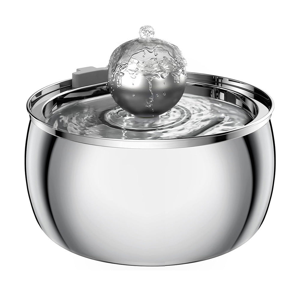 Happy Wag 4L Wireless Stainless-Steel Fountain, product feature illustration