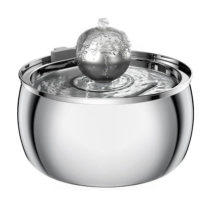 Happy Wag 4L Wireless Stainless-Steel Fountain, product feature illustration