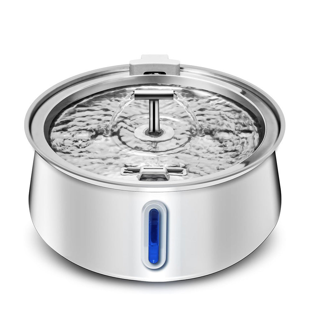 Happy Wag 4L Wireless Stainless-Steel Fountain, product feature illustration