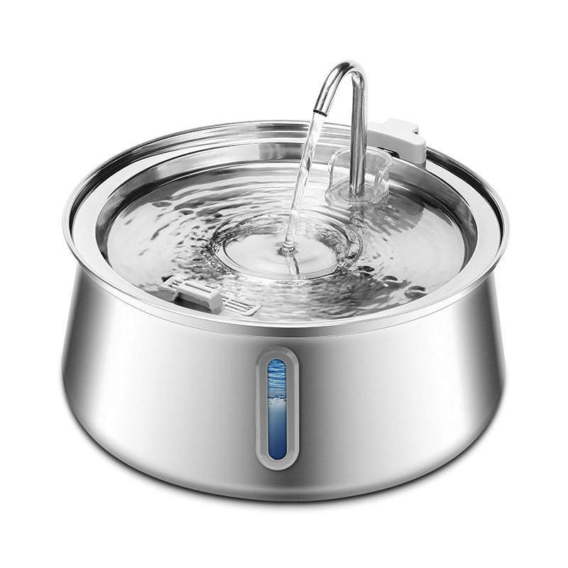 Happy Wag 4L Wireless Stainless-Steel Fountain, product feature illustration