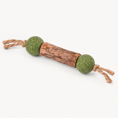 Cat Chew Toy Double-Knot Mint Ball