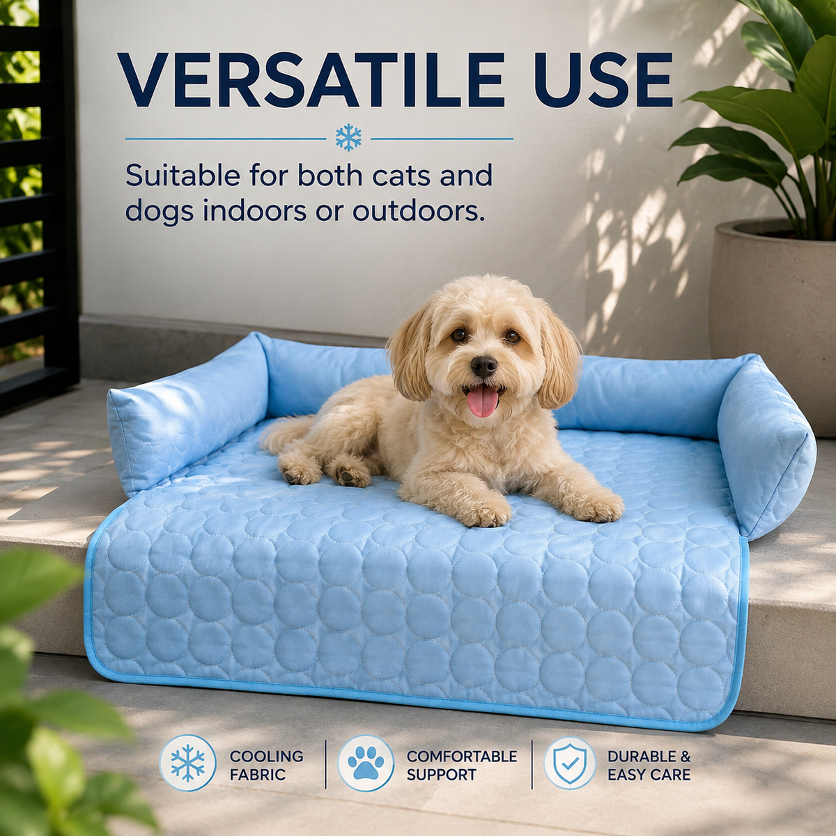 Ice Silk Pet Cooling Couch
