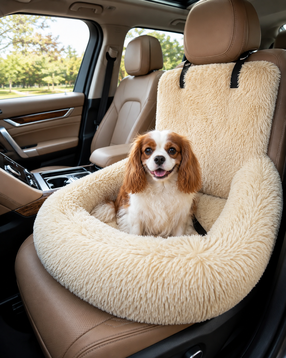 Car-Mounted Dog Bed