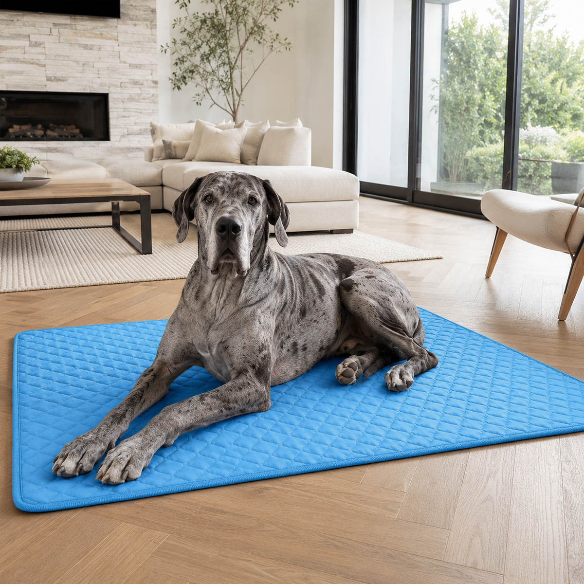 Happy Wag Instant Cooling Mat, product feature illustration