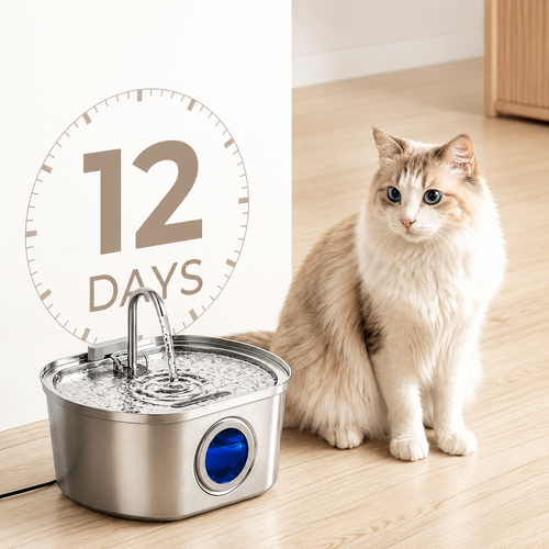 Cat fountain water dispenser