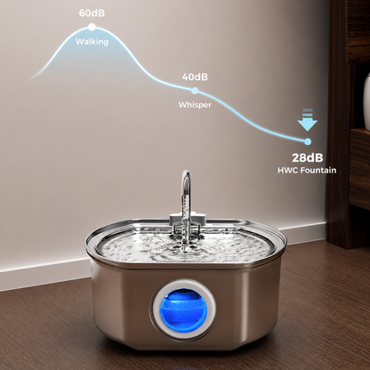 Cat fountain water dispenser
