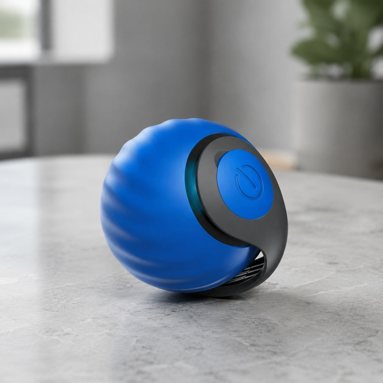 Electric Smart Cat Ball Toy with Feather Attachments