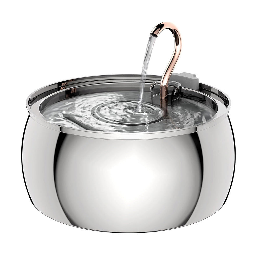 Happy Wag 4L Wireless Stainless-Steel Fountain, product feature illustration