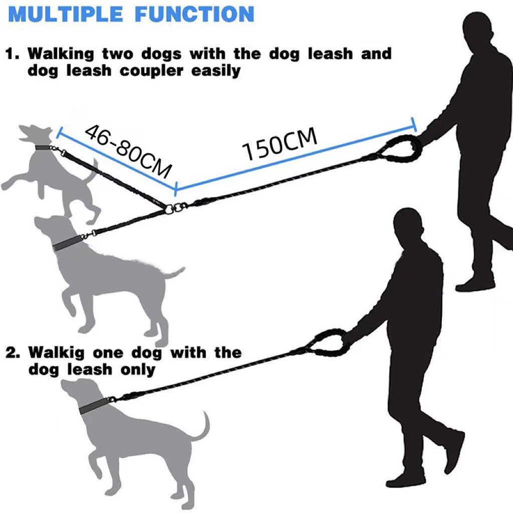 Pet Double Leash